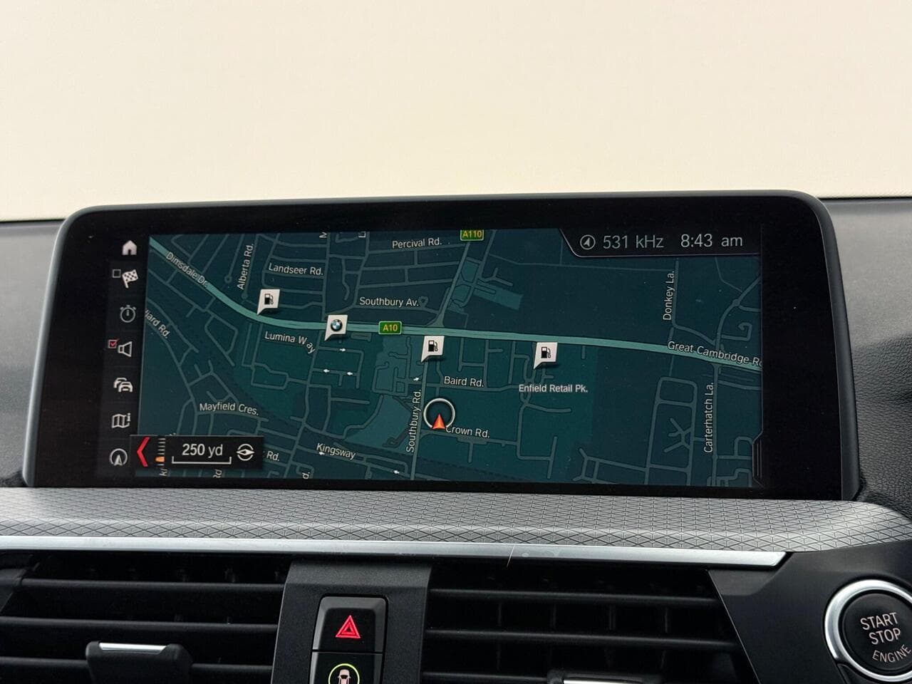 BMW X3 thumbnail Infotainment System