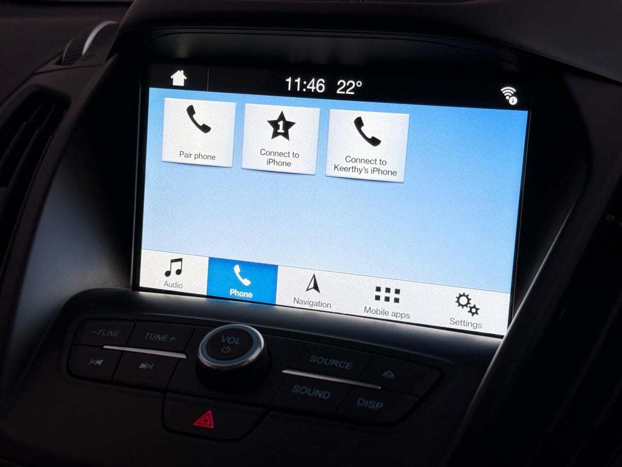 Ford Kuga thumbnail Infotainment System