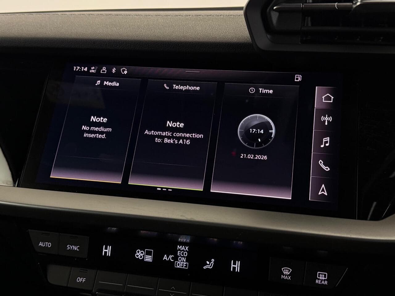 Audi A3 thumbnail Infotainment System