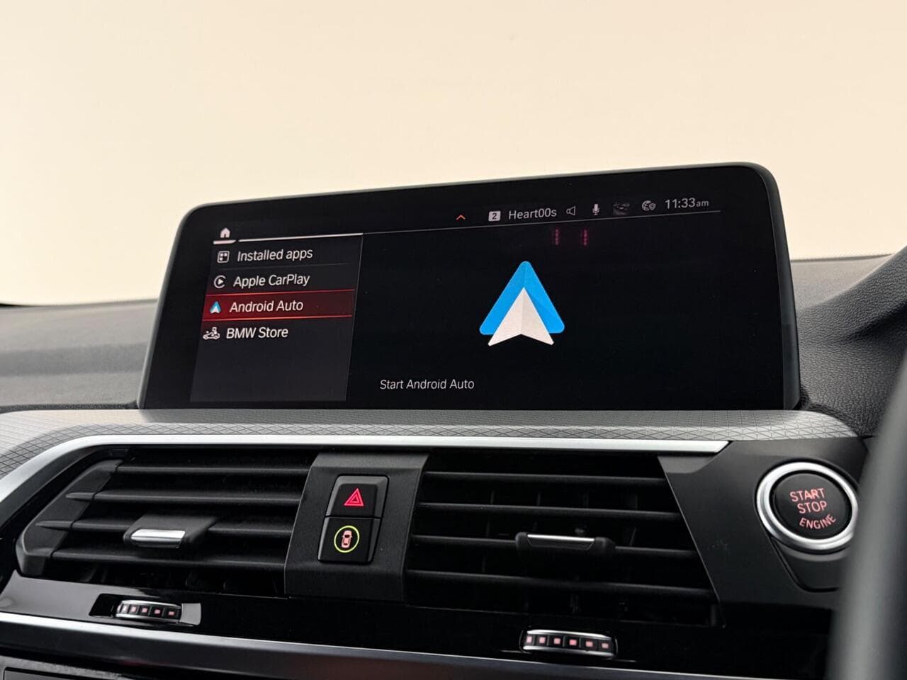 BMW X3 thumbnail Infotainment System