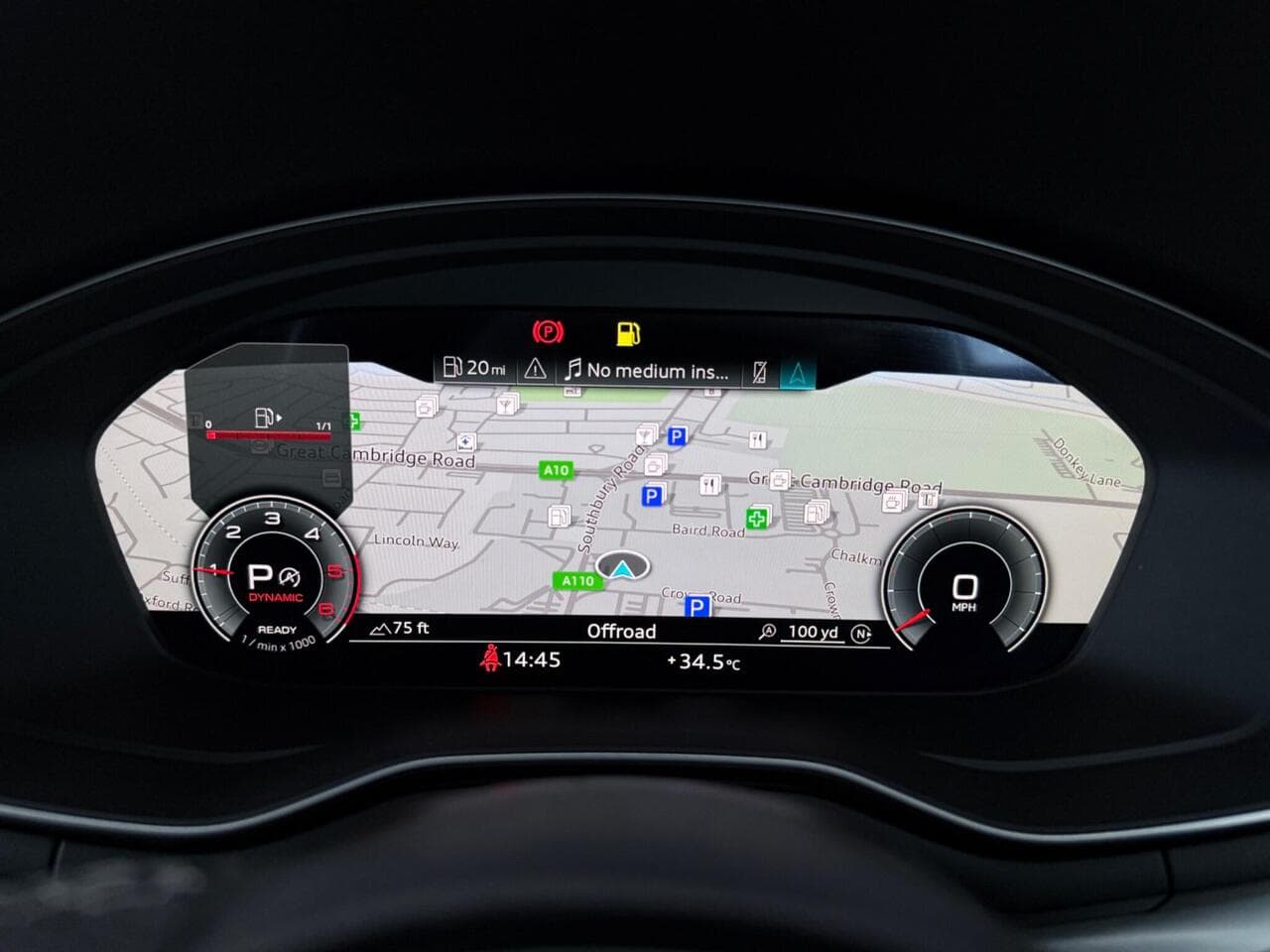 Audi A4 Avant thumbnail Driver Instruments