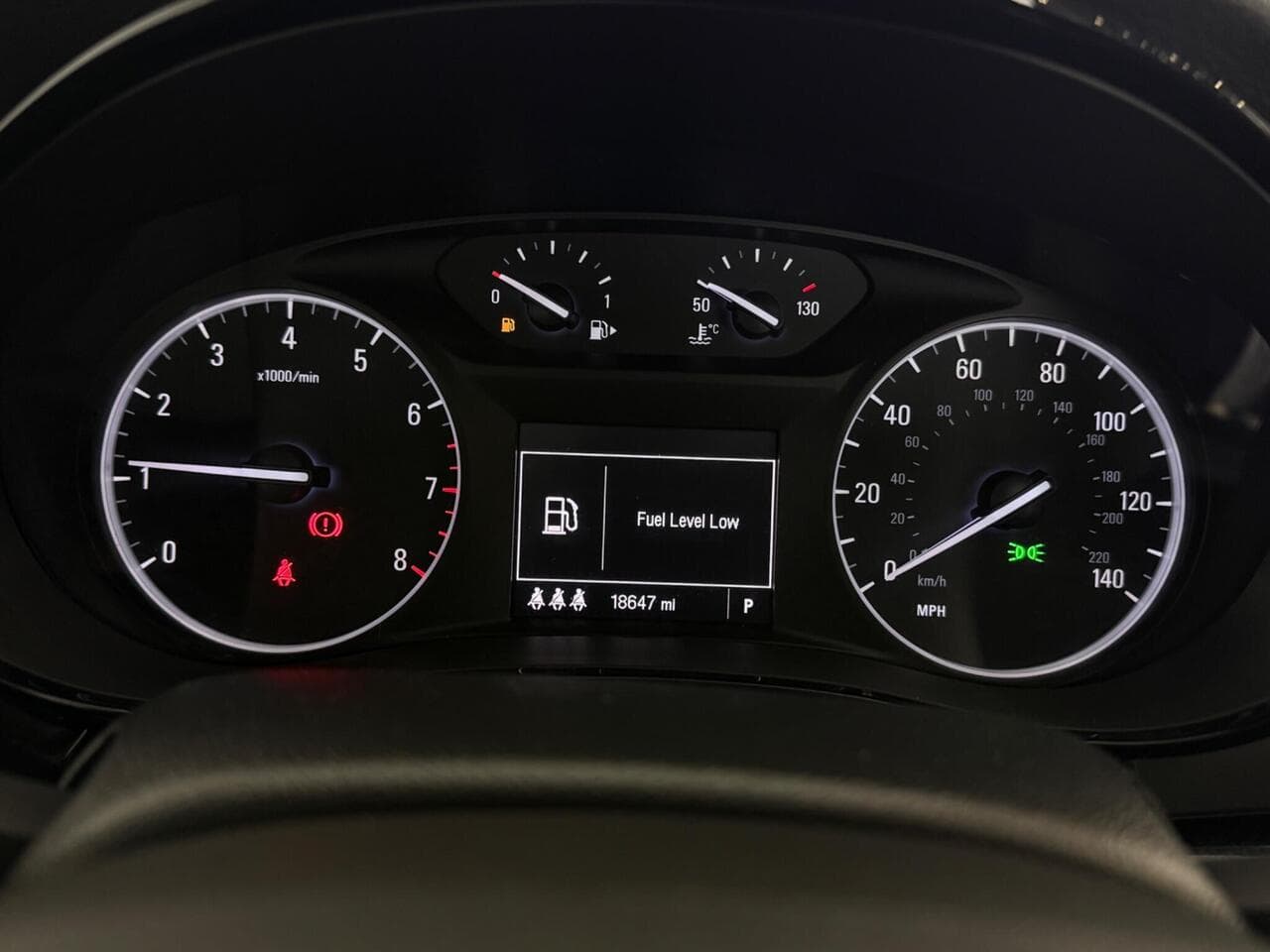 Vauxhall Mokka X thumbnail Driver Instruments