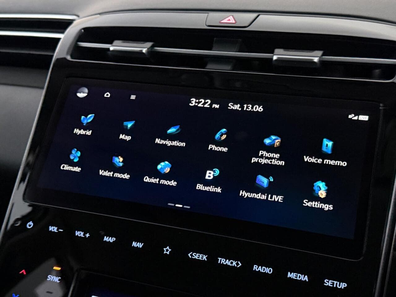 Hyundai TUCSON thumbnail Infotainment System