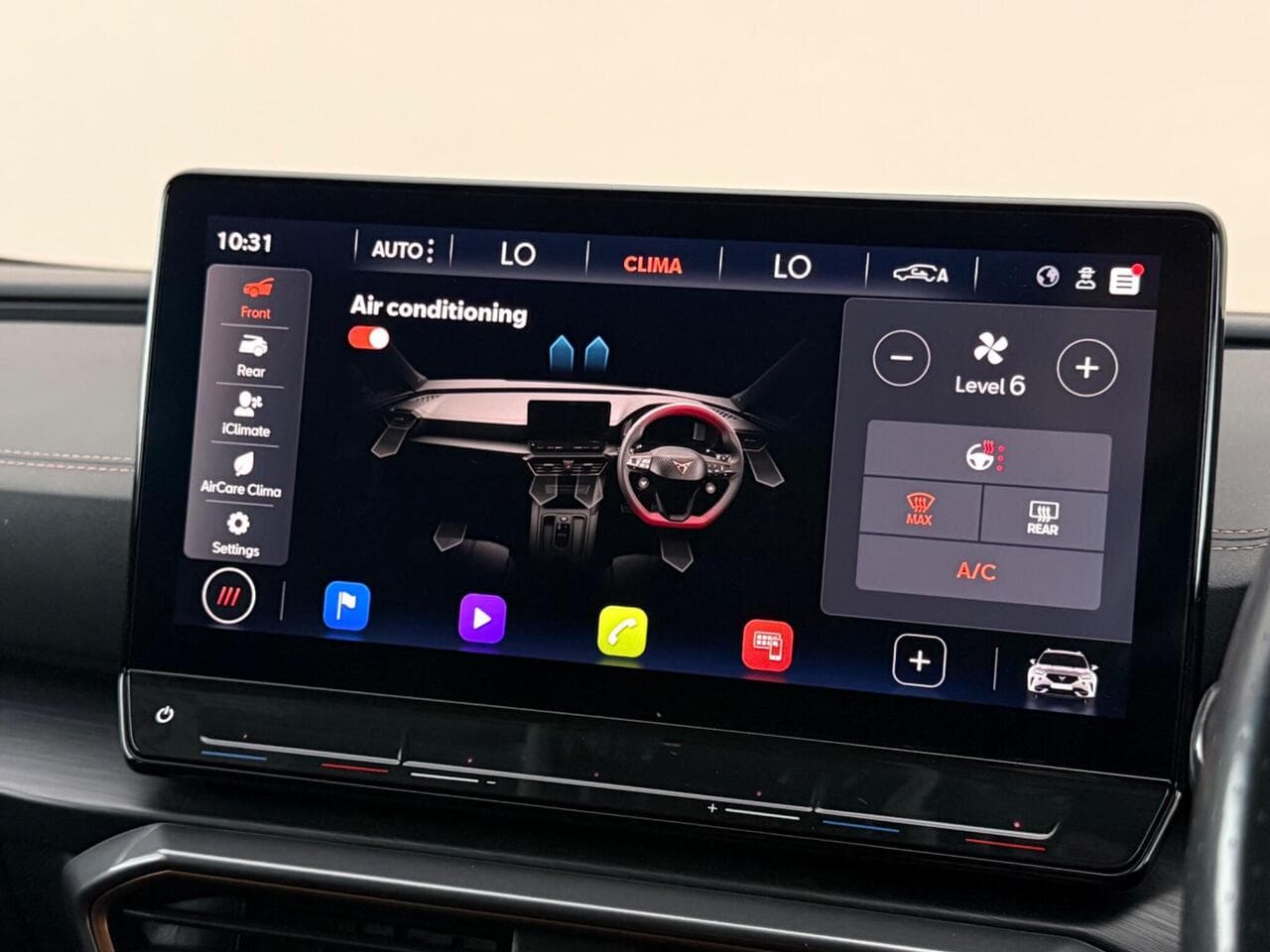 CUPRA Formentor thumbnail Infotainment System