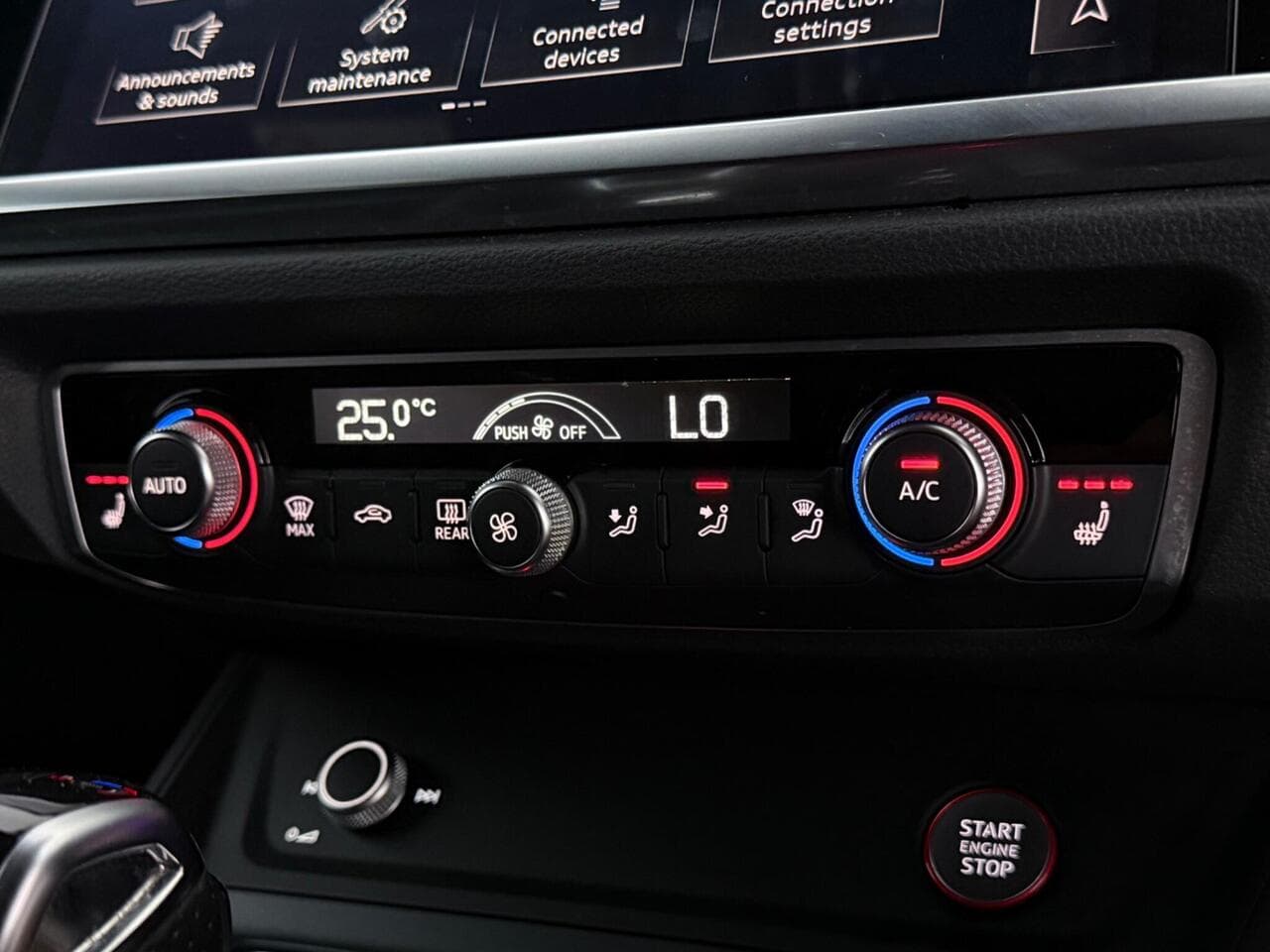 Audi RS Q3 thumbnail Misc Controls