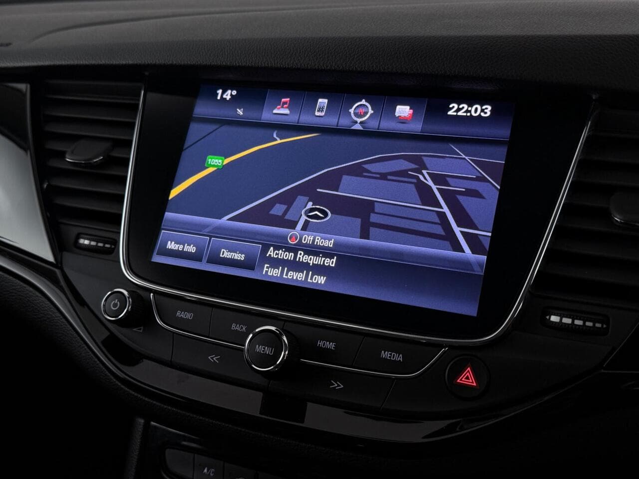 Vauxhall Astra thumbnail Infotainment System