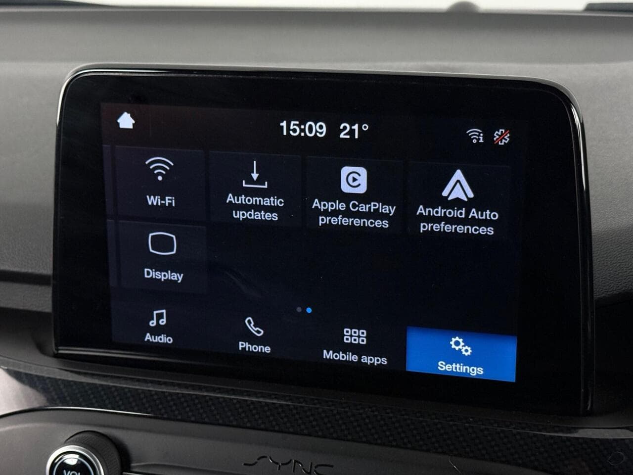 Ford Focus thumbnail Infotainment System