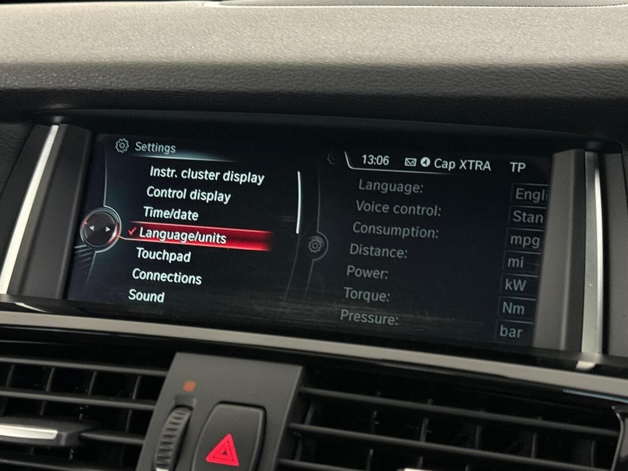 BMW X3 thumbnail Infotainment System
