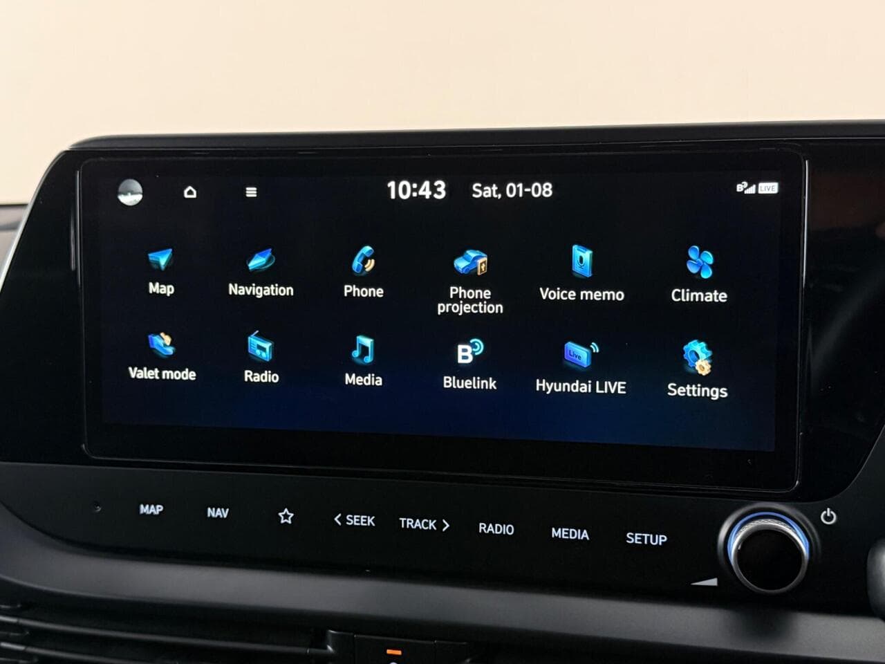 Hyundai BAYON thumbnail Infotainment System