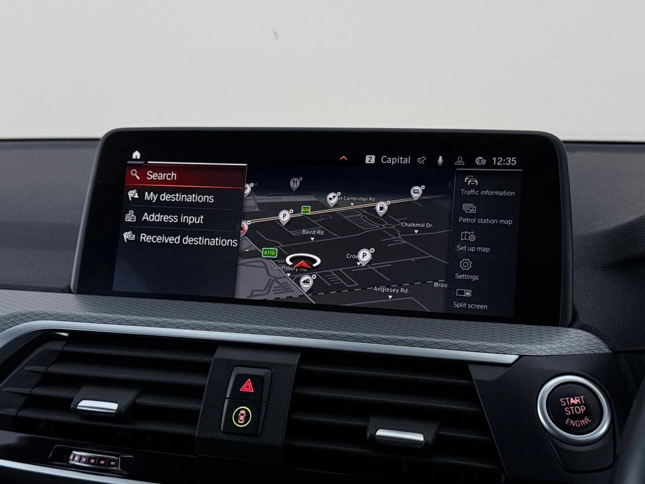 BMW X3 thumbnail Infotainment System