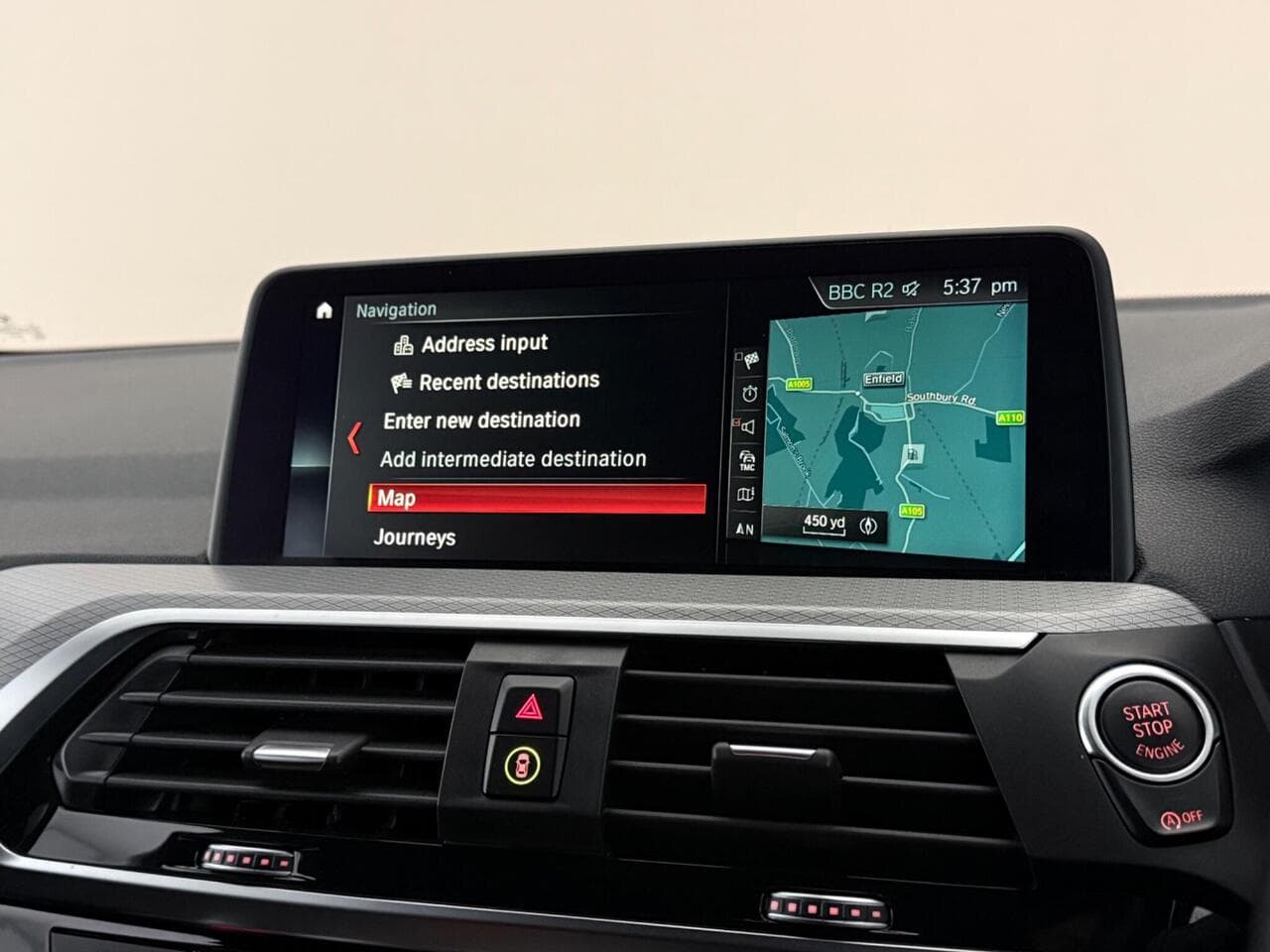 BMW X3 thumbnail Infotainment System