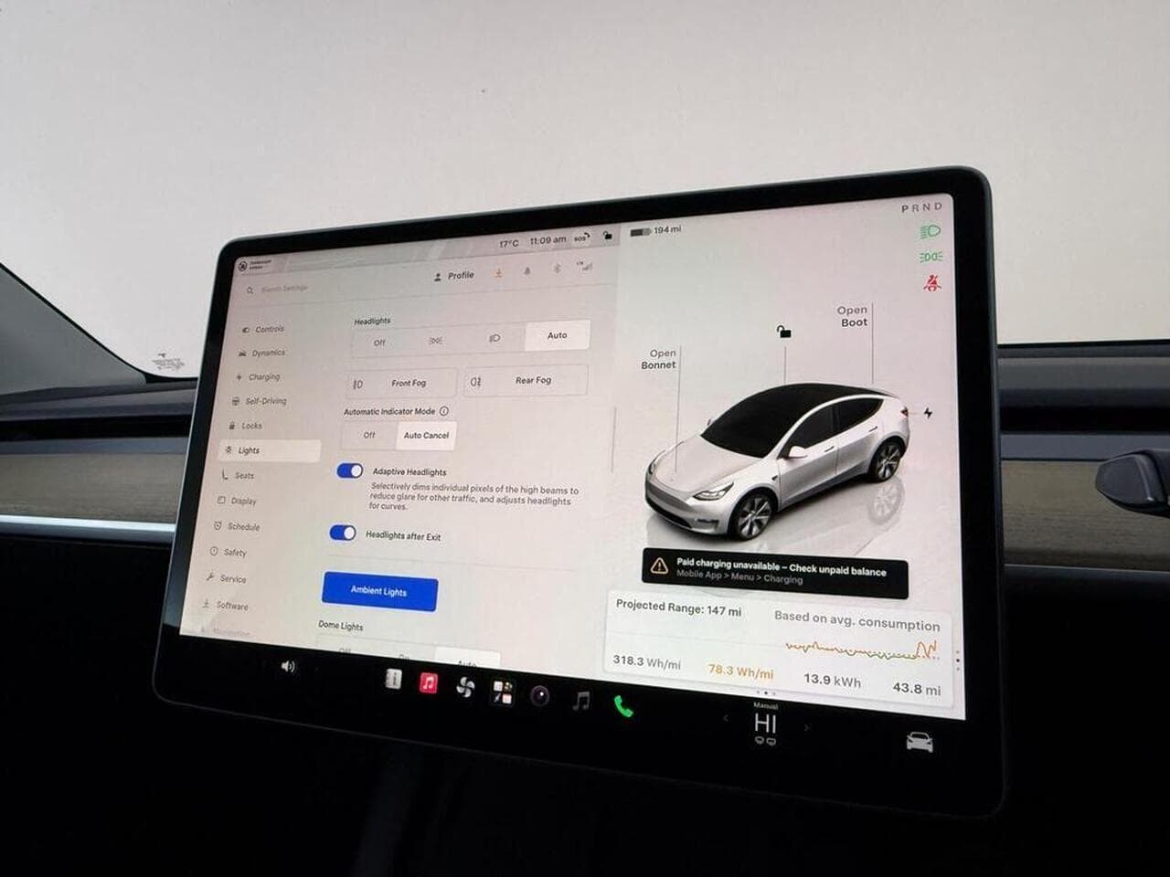 Tesla Model Y thumbnail Infotainment System