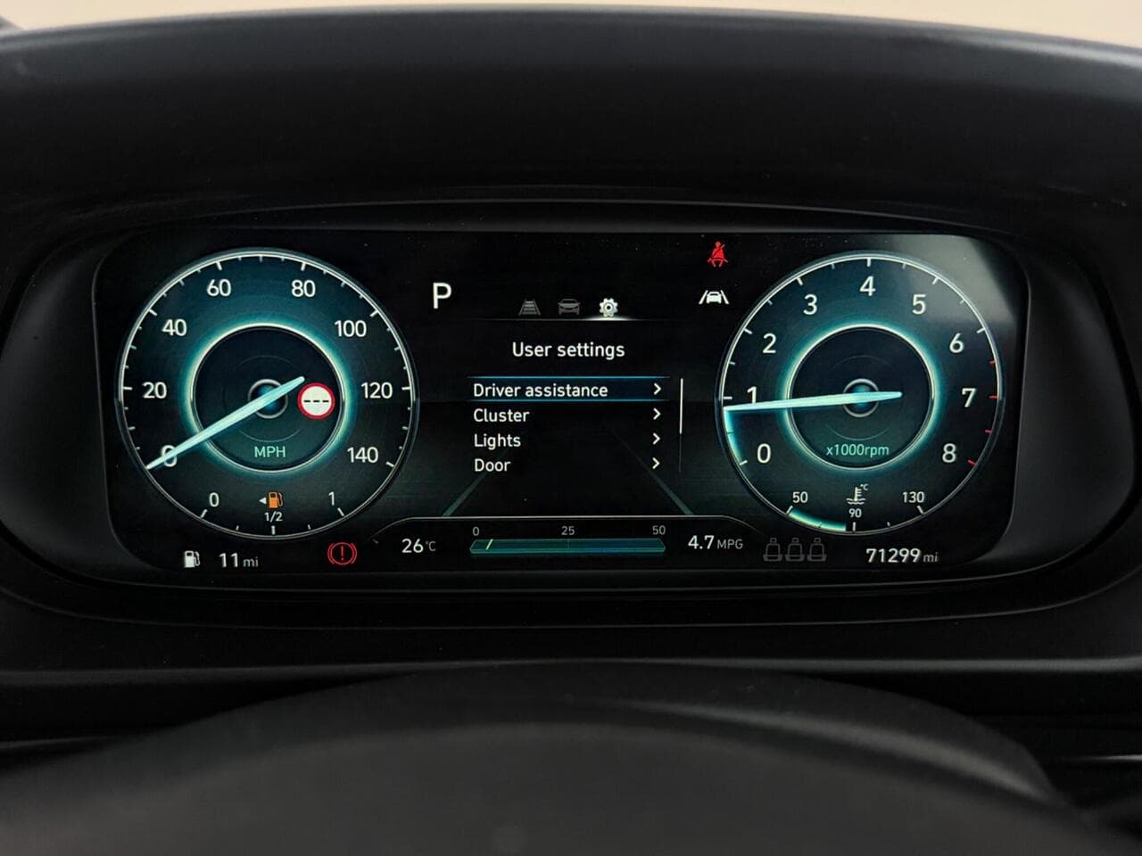 Hyundai i20 thumbnail Driver Instruments
