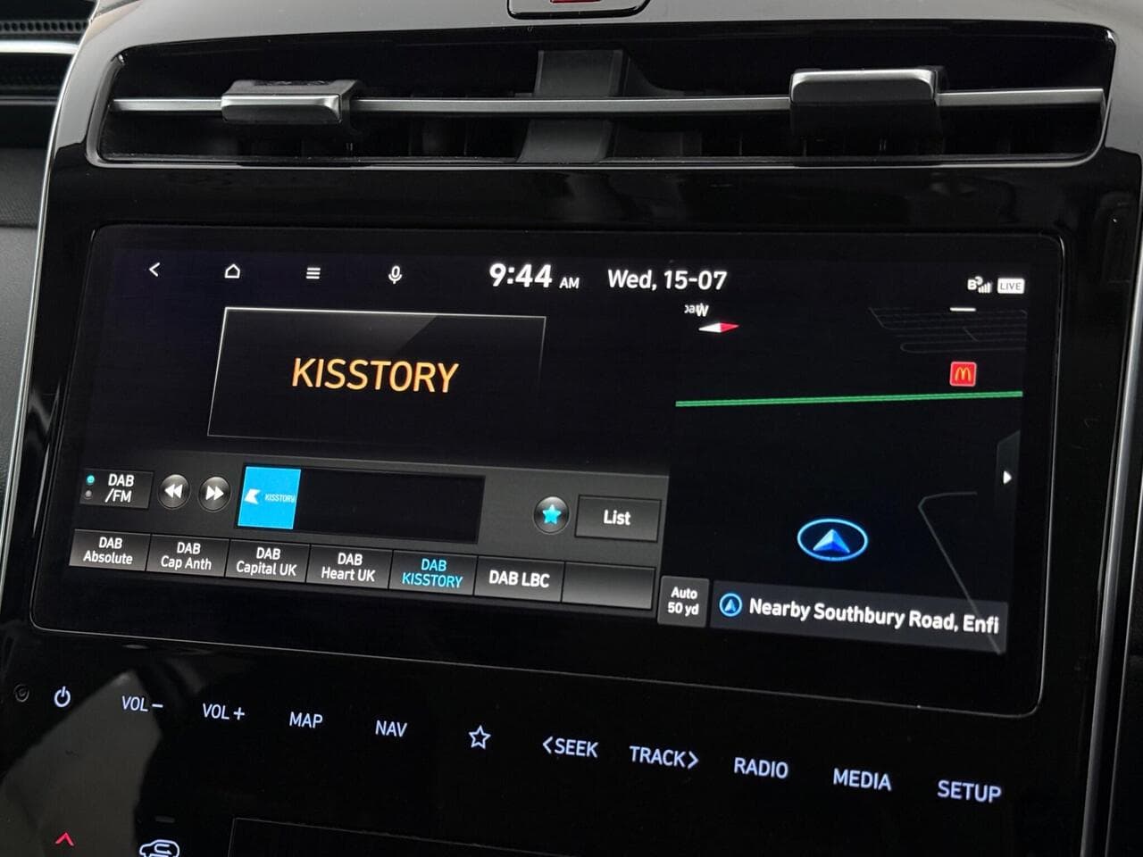 Hyundai TUCSON thumbnail Infotainment System