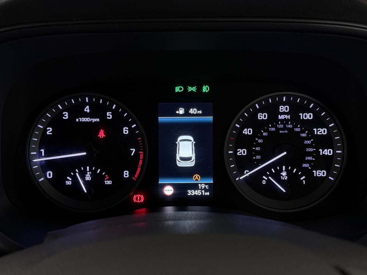 Hyundai TUCSON thumbnail Driver Instruments