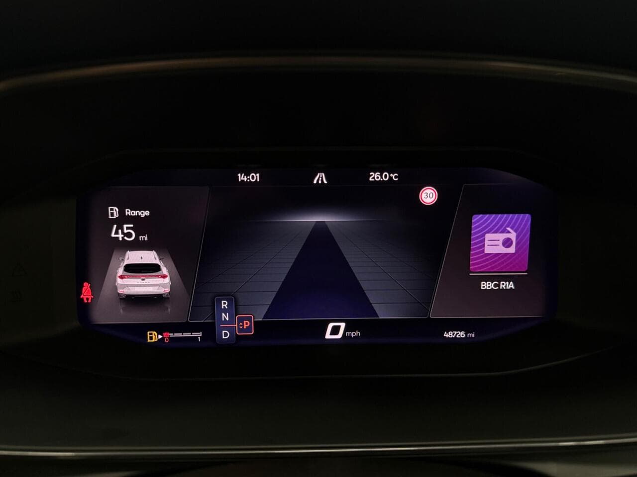 CUPRA Formentor thumbnail Driver Instruments