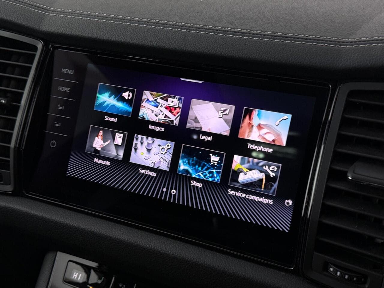 Skoda Kodiaq thumbnail Infotainment System
