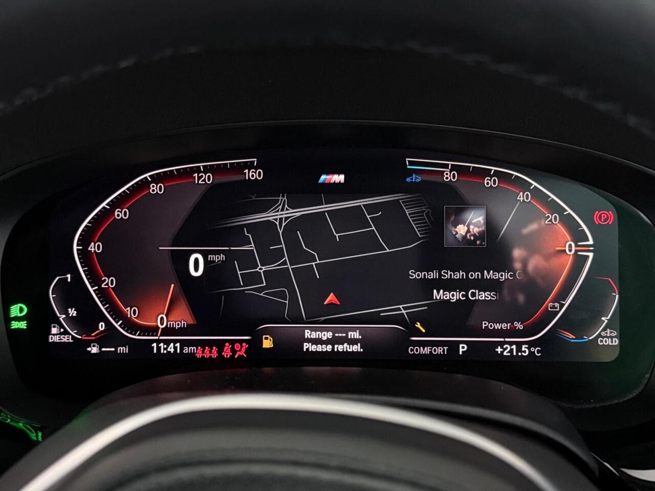 BMW 5 Series thumbnail Driver Instruments