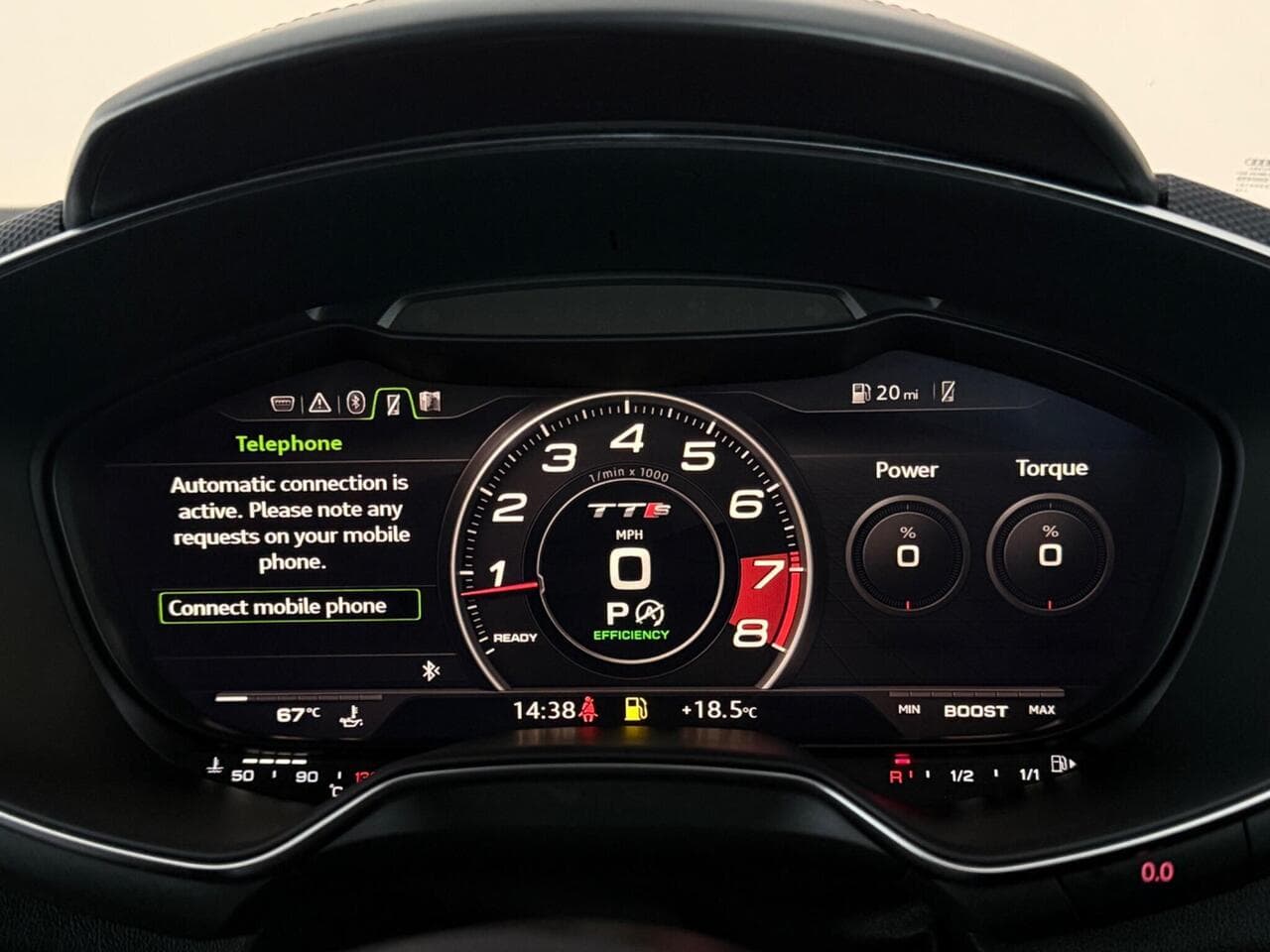 Audi TTS thumbnail Driver Instruments