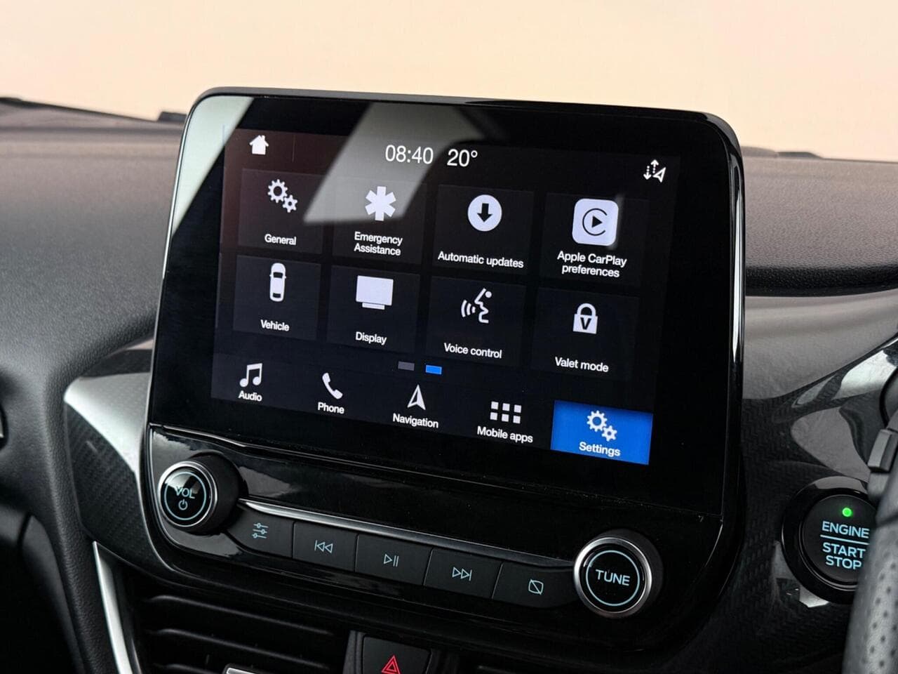 Ford Fiesta thumbnail Infotainment System