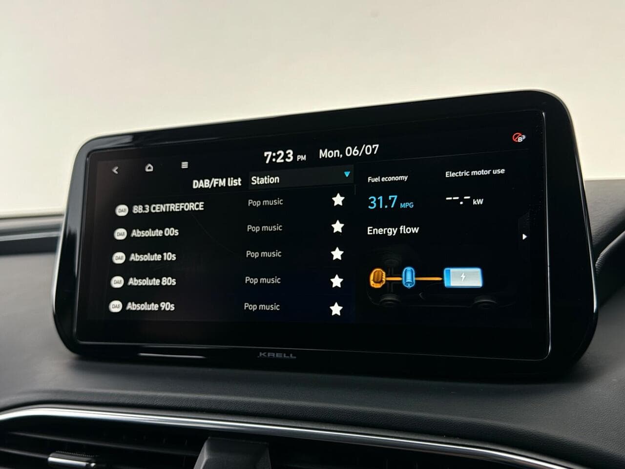 Hyundai Santa Fe thumbnail Infotainment System