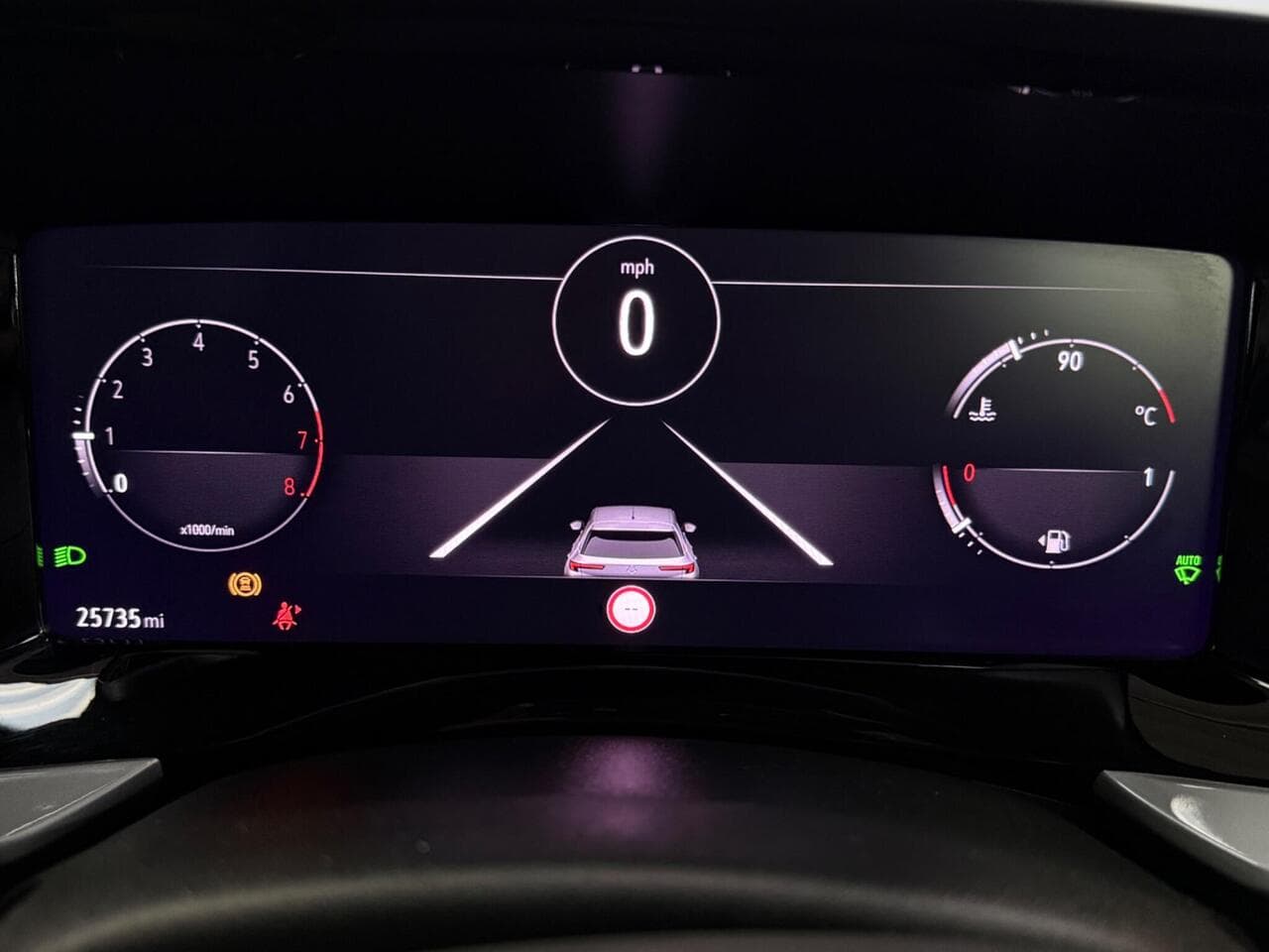 Vauxhall Mokka thumbnail Driver Instruments