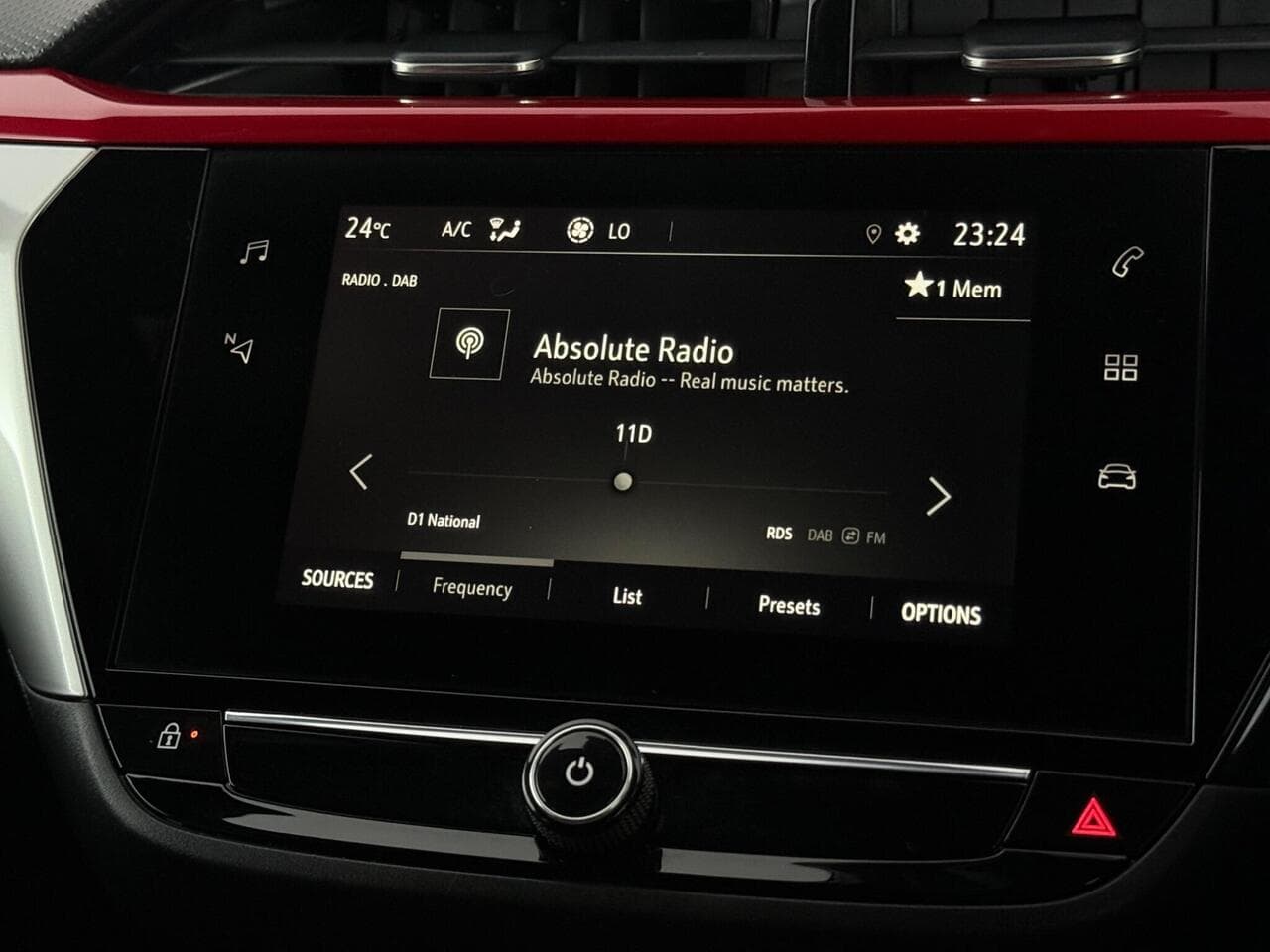 Vauxhall Corsa thumbnail Infotainment System