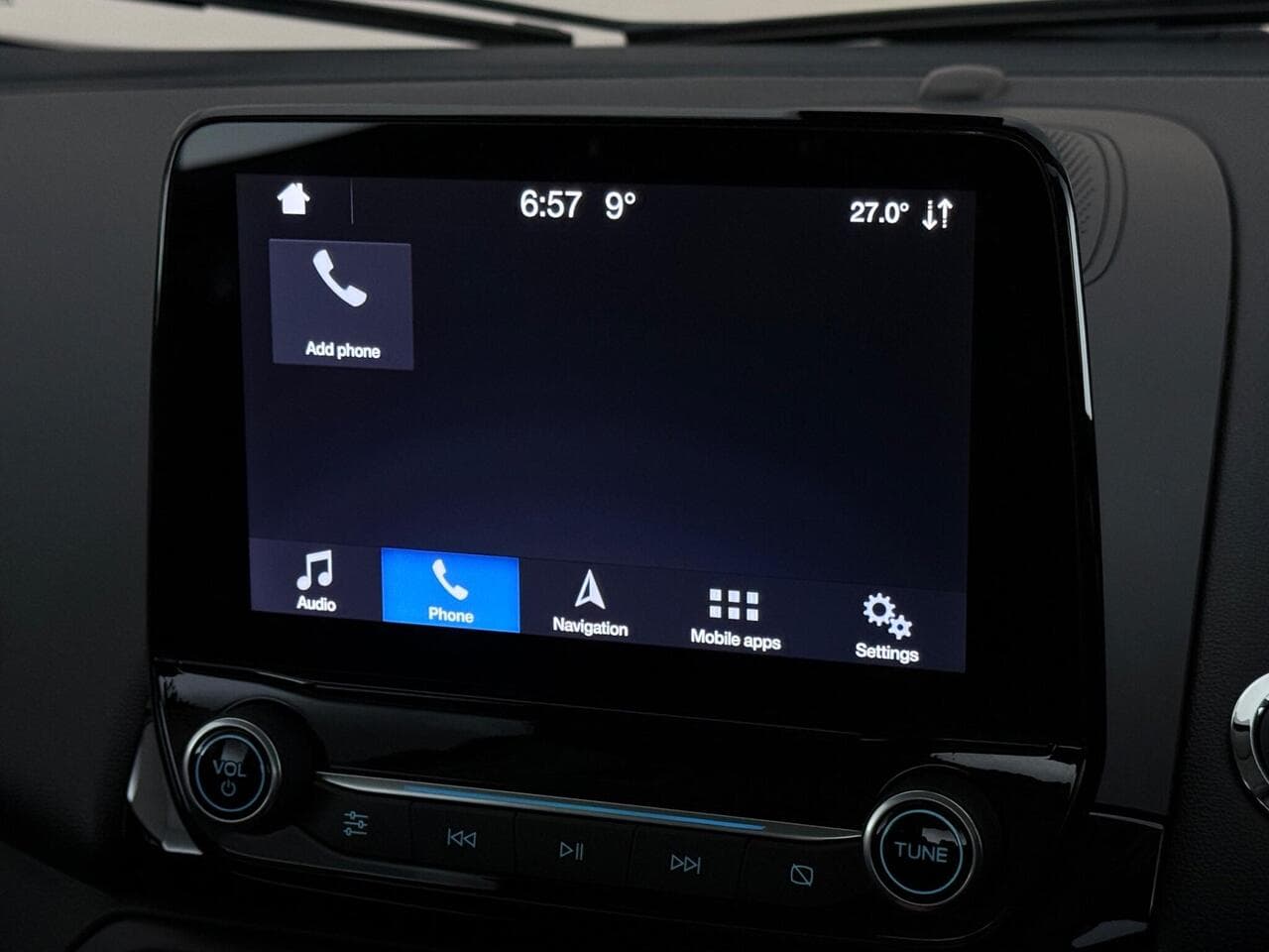 Ford EcoSport thumbnail Infotainment System