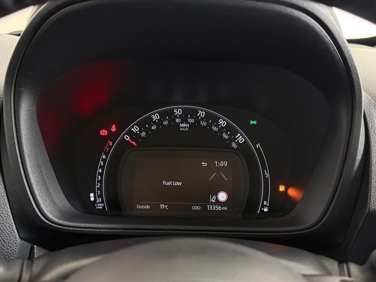 Toyota Aygo X thumbnail Driver Instruments