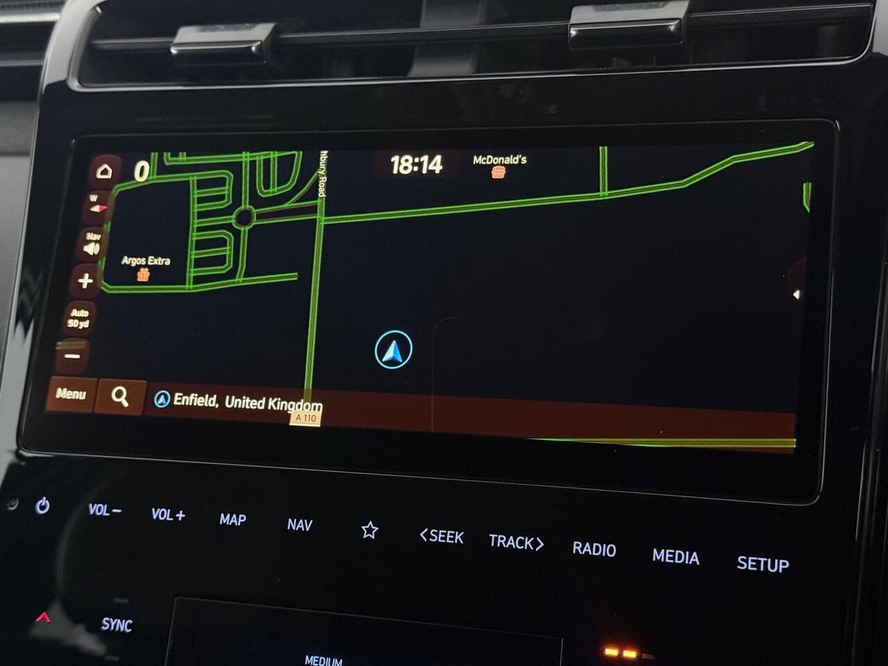 Hyundai TUCSON thumbnail Infotainment System