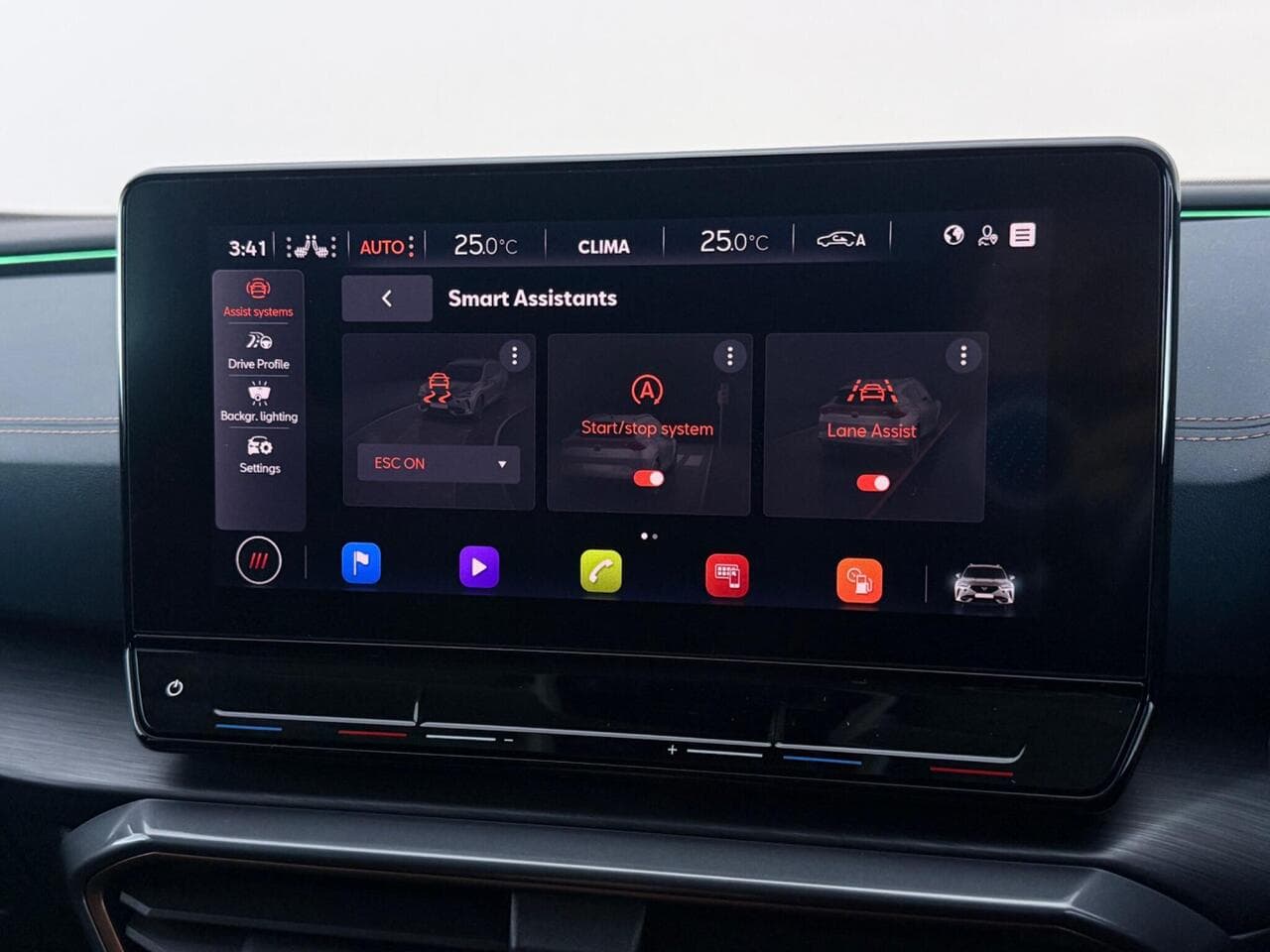 CUPRA Formentor thumbnail Infotainment System
