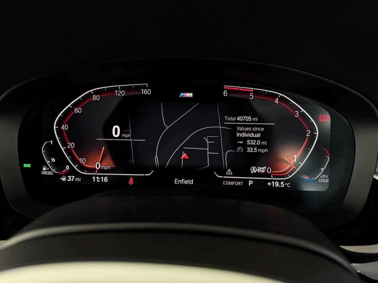 BMW 5 Series thumbnail Driver Instruments
