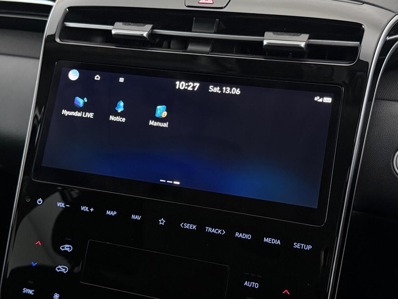 Hyundai TUCSON thumbnail Infotainment System