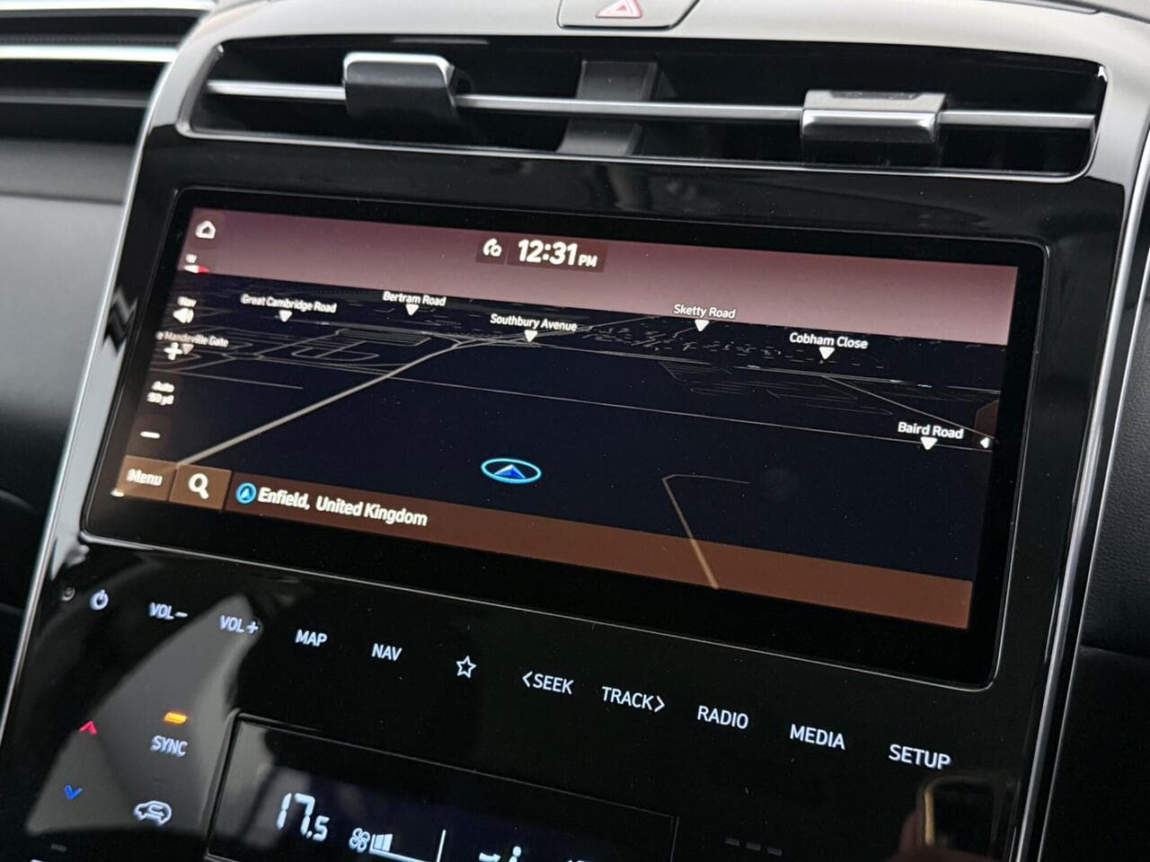 Hyundai TUCSON thumbnail Infotainment System