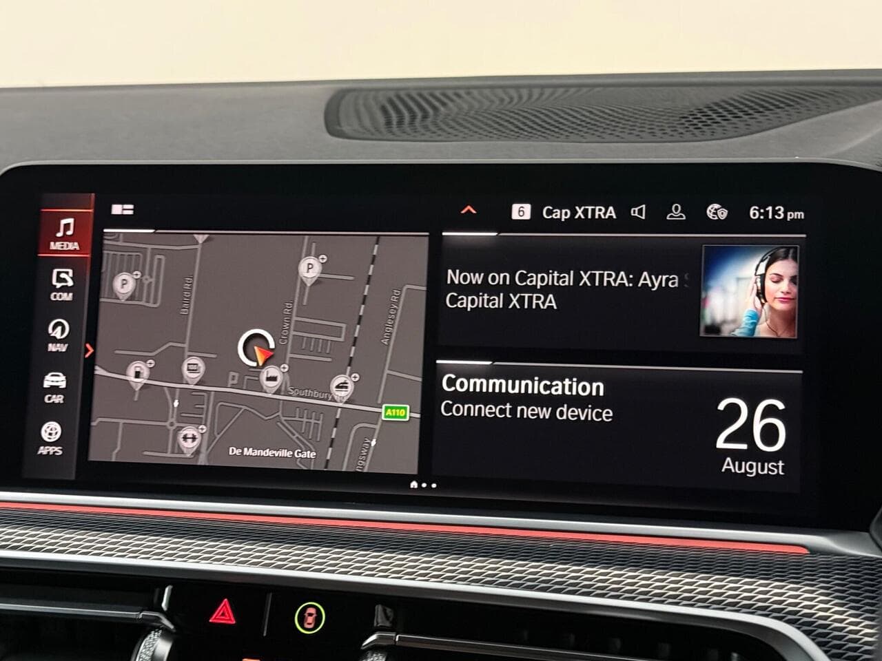 BMW X5 thumbnail Infotainment System