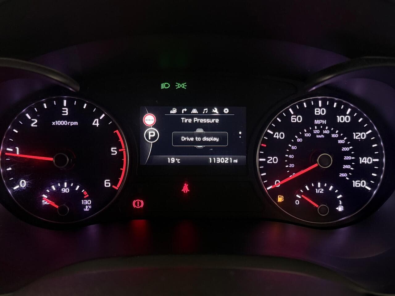 Kia Optima thumbnail Driver Instruments