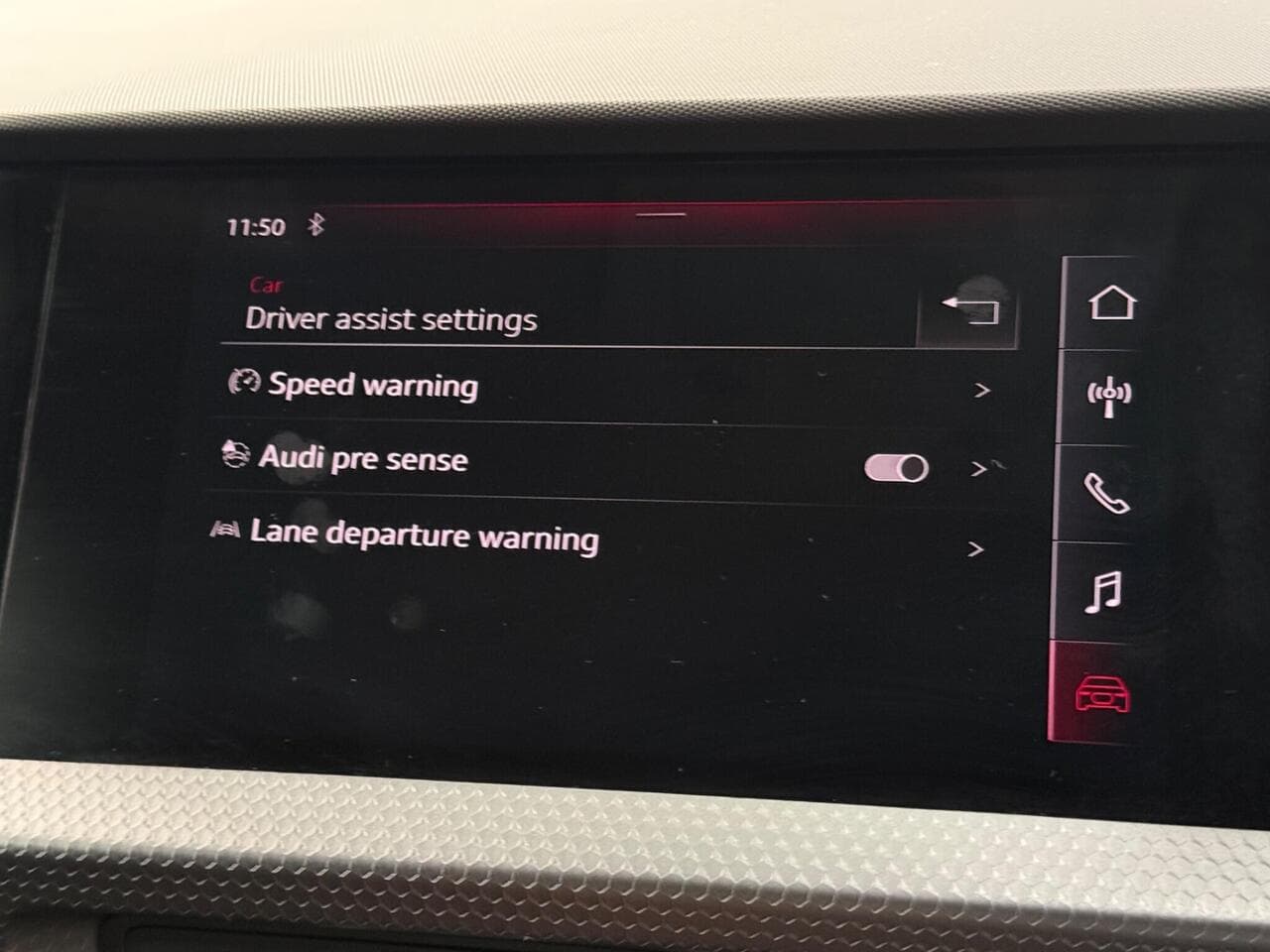 Audi A1 thumbnail Infotainment System