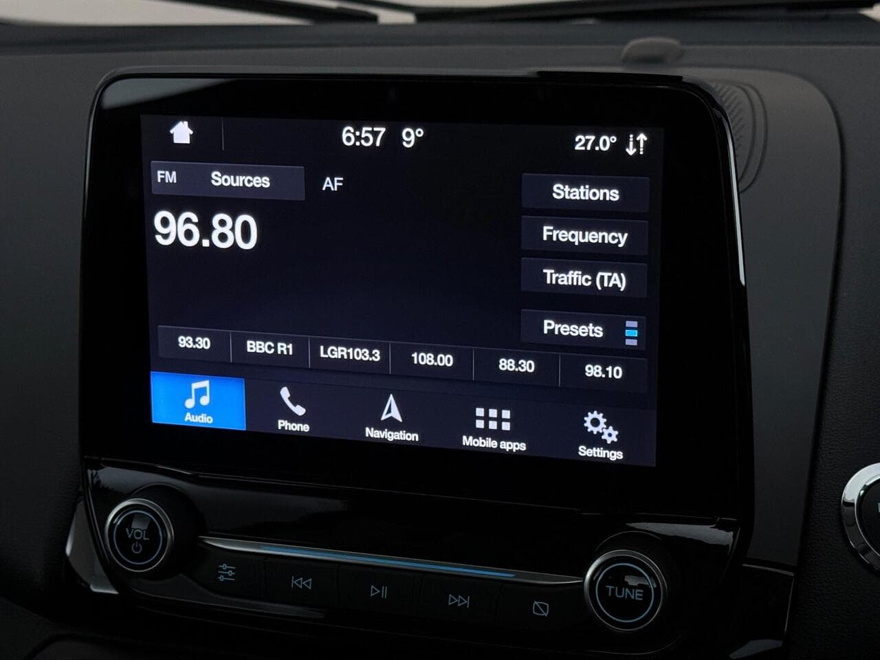 Ford EcoSport thumbnail Infotainment System