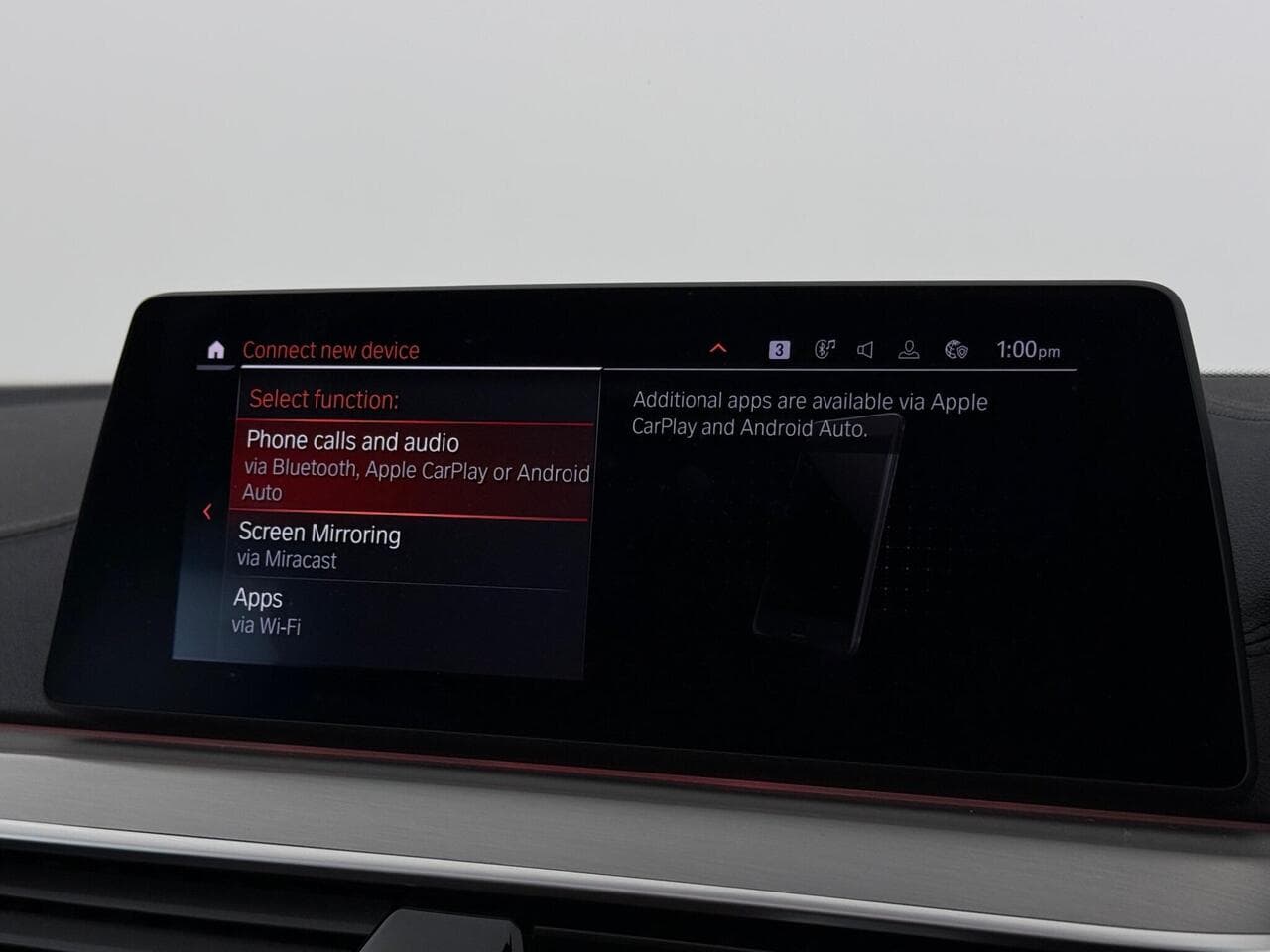 BMW 5 Series thumbnail Infotainment System