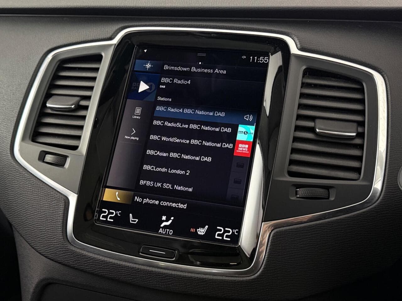 Volvo XC90 thumbnail Infotainment System