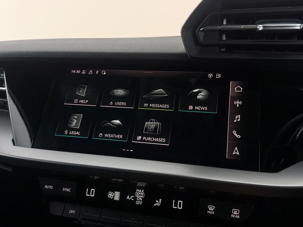 Audi A3 thumbnail Infotainment System