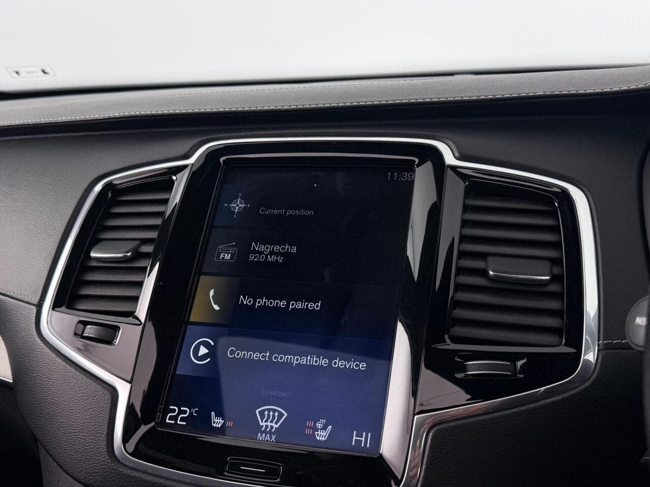 Volvo XC90 thumbnail Infotainment System