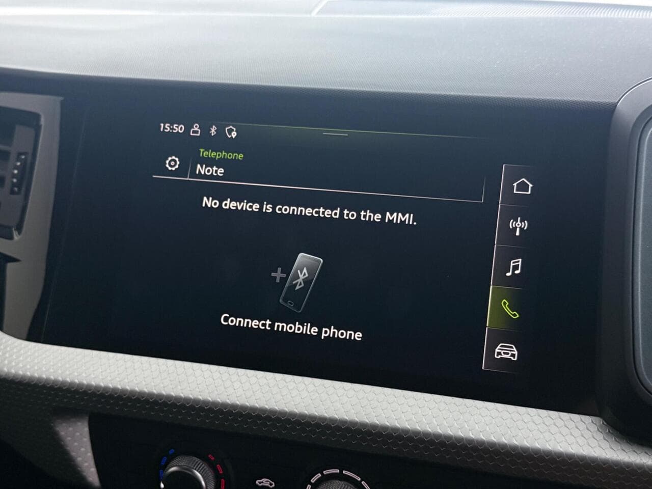 Audi A1 thumbnail Infotainment System