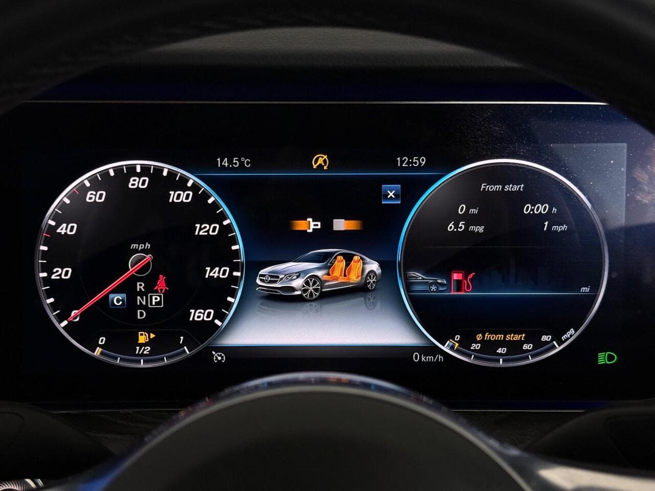 Mercedes-Benz E Class thumbnail Driver Instruments