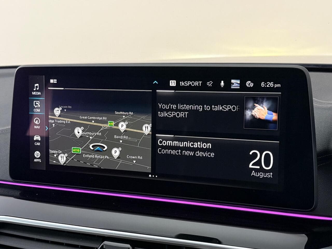 BMW 5 Series thumbnail Infotainment System
