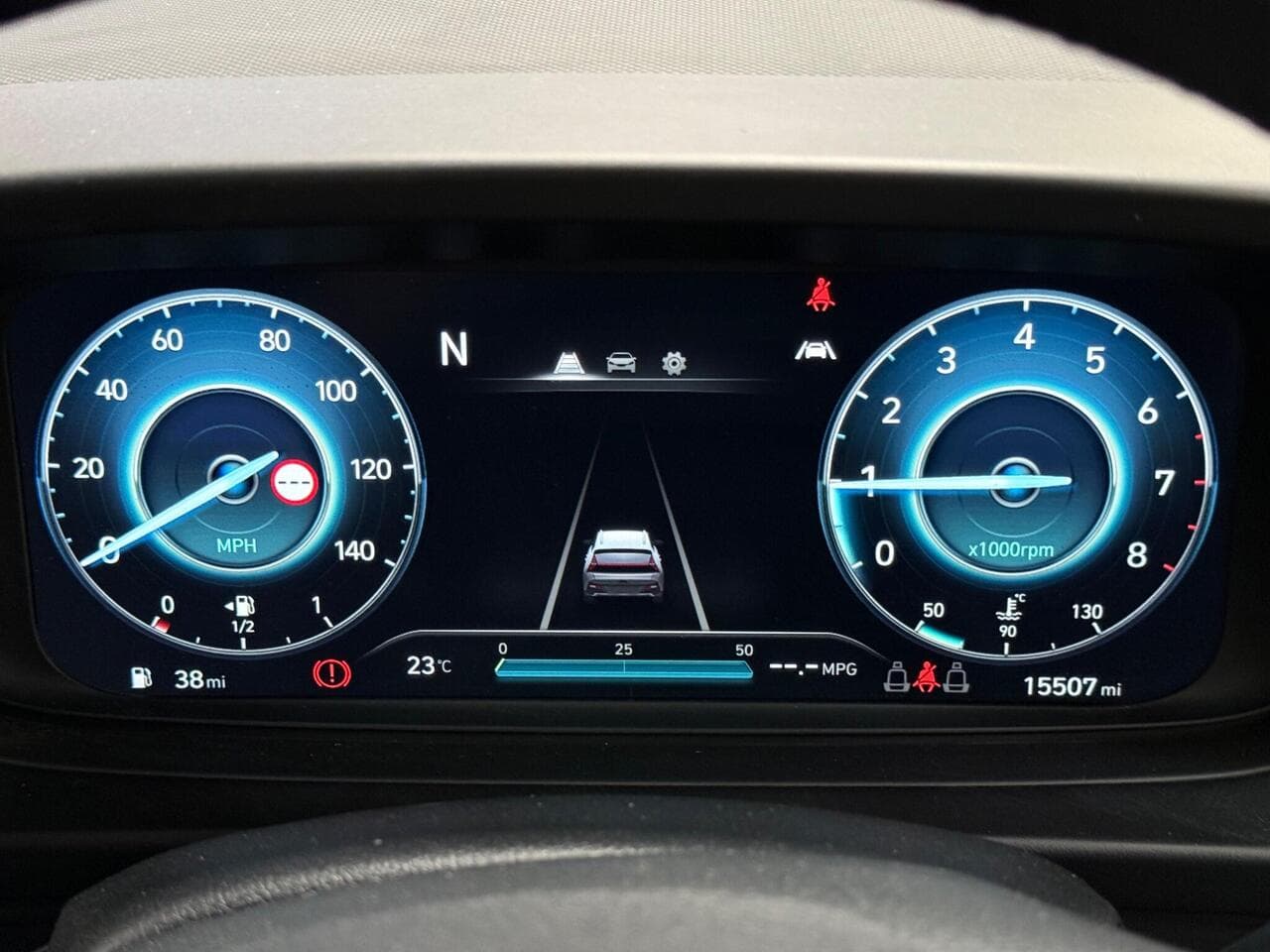 Hyundai BAYON thumbnail Driver Instruments