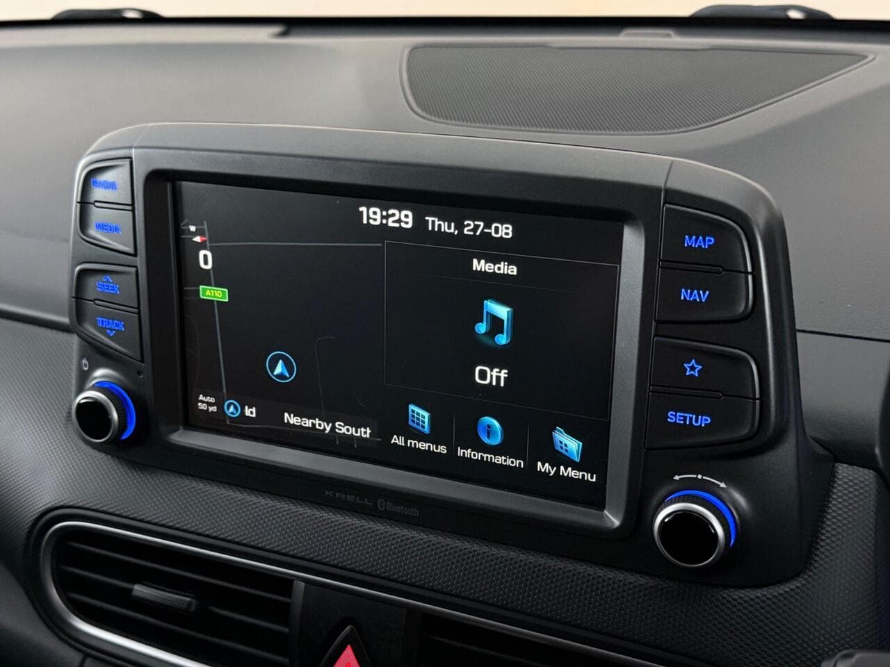 Hyundai KONA thumbnail Infotainment System