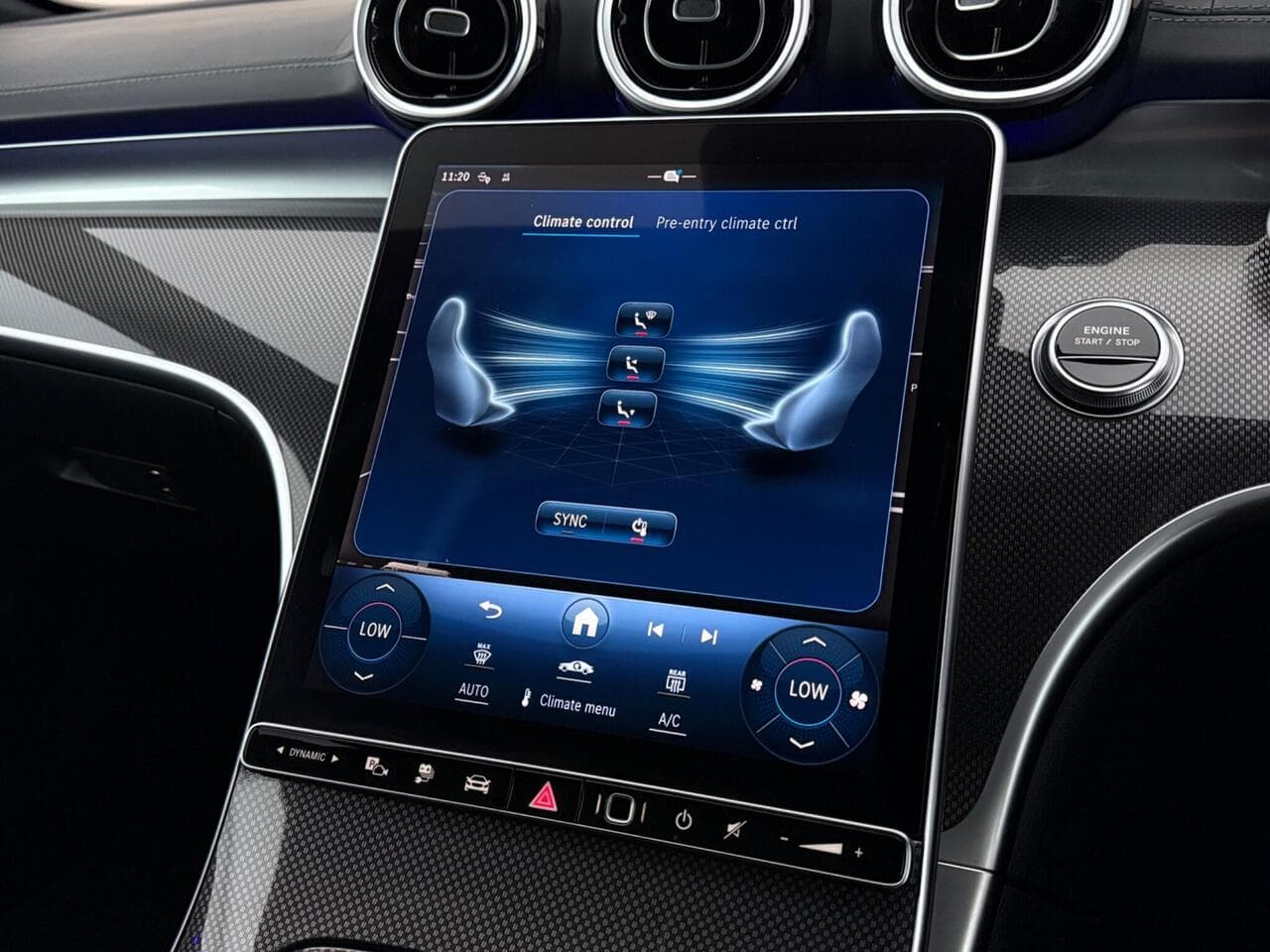 Mercedes-Benz C Class thumbnail Infotainment System