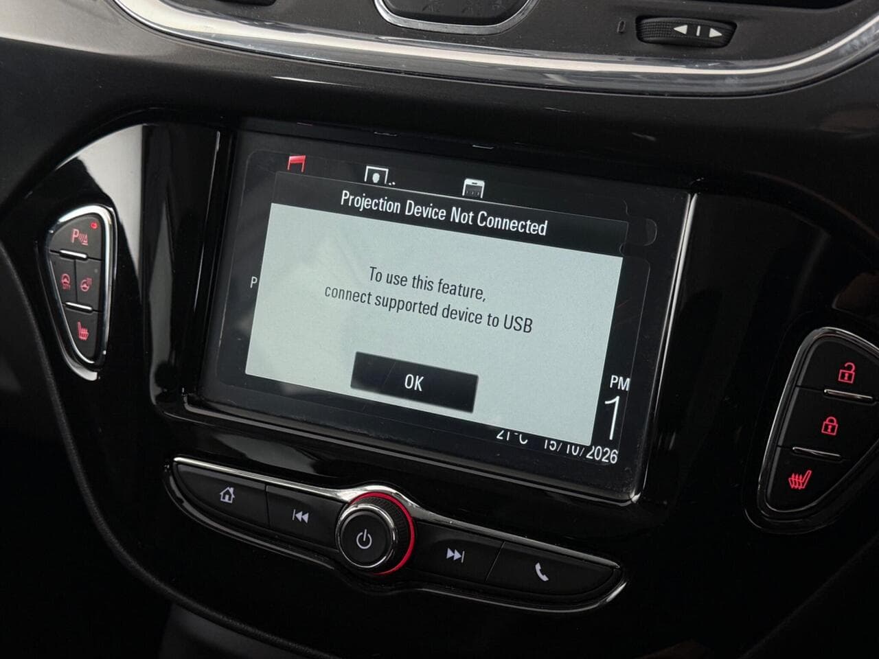 Vauxhall Corsa thumbnail Infotainment System