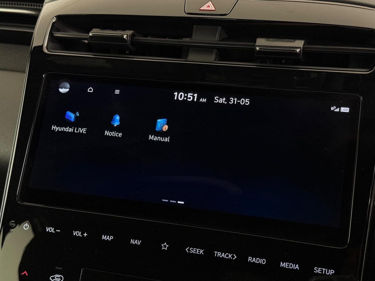 Hyundai TUCSON thumbnail Infotainment System